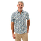 Men’s ’Surf Flannel’ Short Sleeve Button Down Shirt