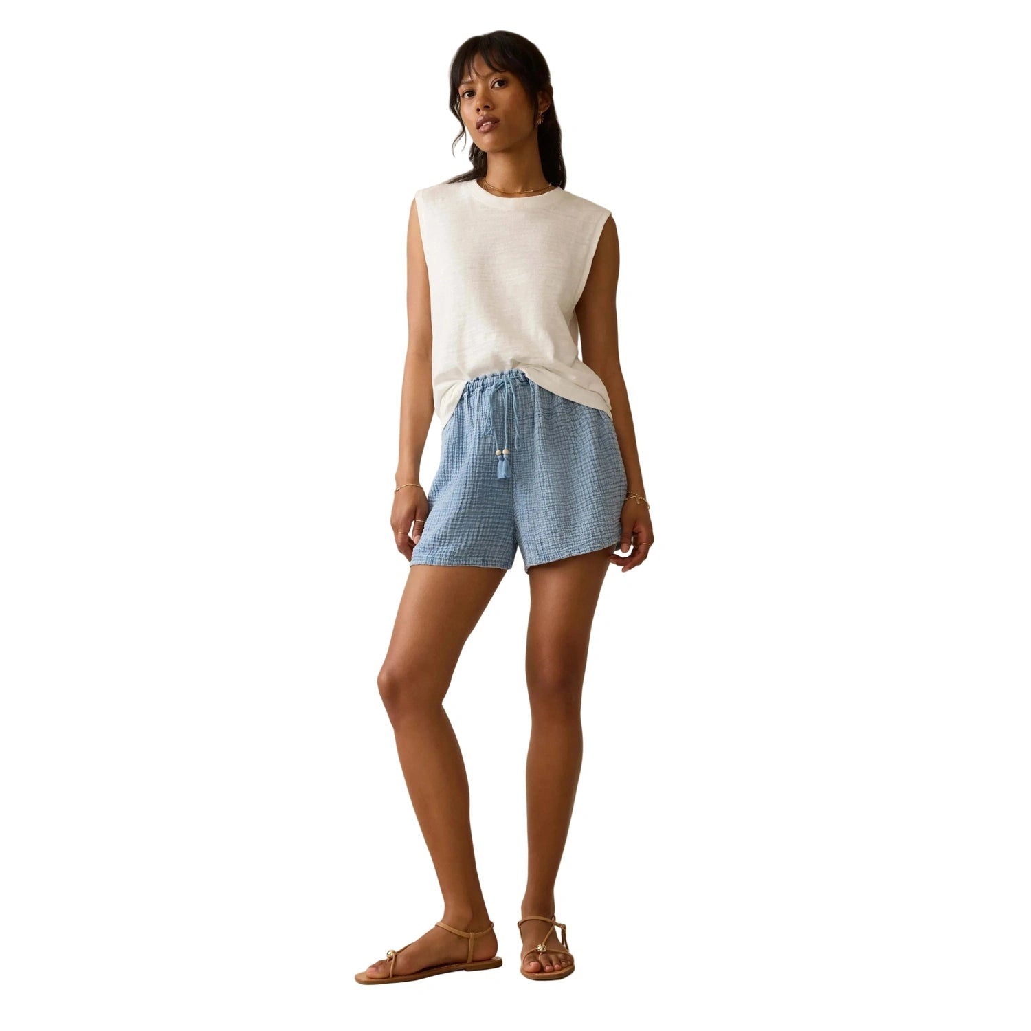 Women’s Sunwashed Slub Muscle Tank Faherty