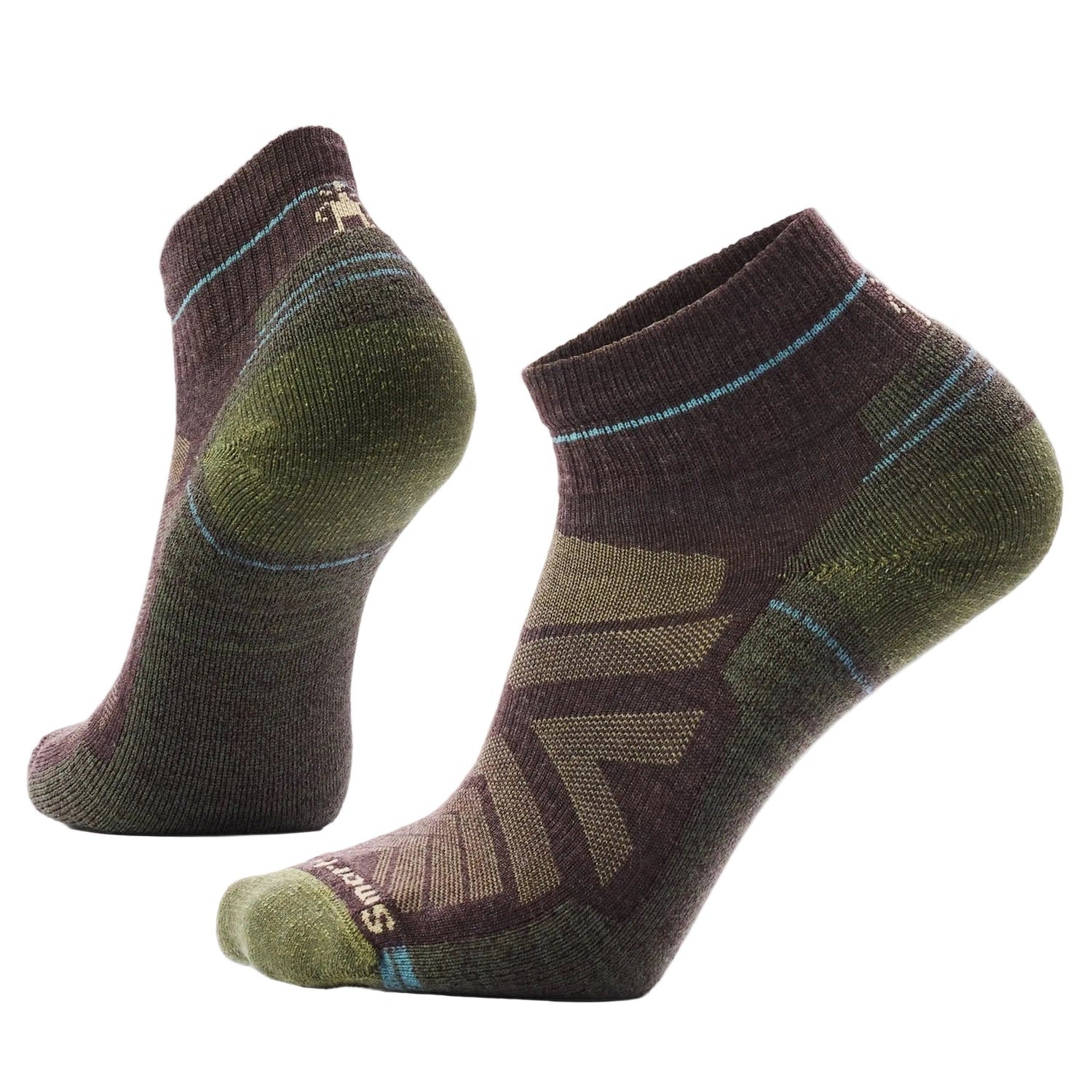 Hike Light Cushion Ankle Socks Smartwool - 207 CHESTNUT / M
