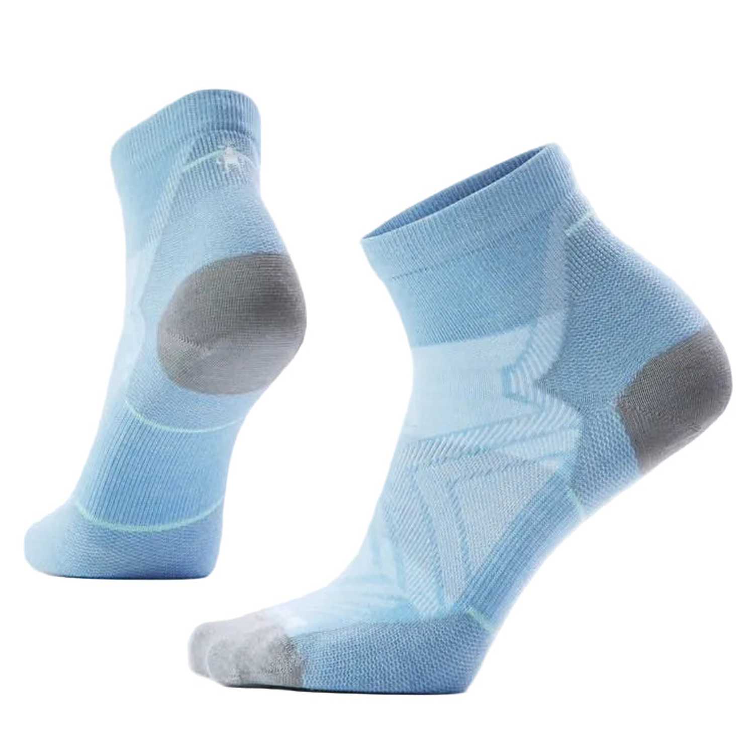 Women’s Run Zero Cushion Ankle Socks Smartwool - N75 SERENE