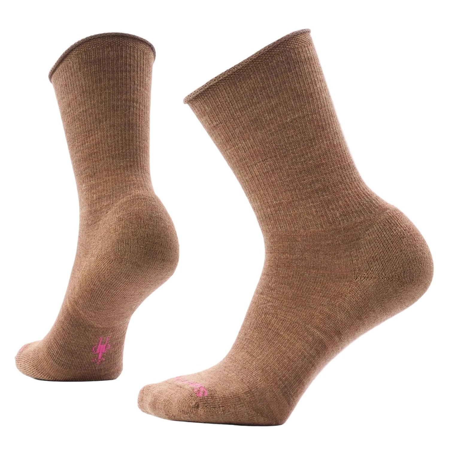 Women’s Everyday Roll Top Crew Socks Smartwool - Q67 MOCHA