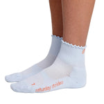 Women’s Saturday Ruffle Sock Strides - PASTEL BLUE / M