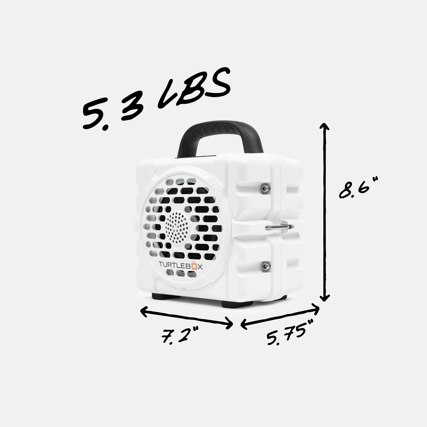 Cub Speaker Turtlebox - WHITE