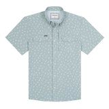 Men’s Western Pearl Snap Shirt Short Sleeve Poncho Outdoors