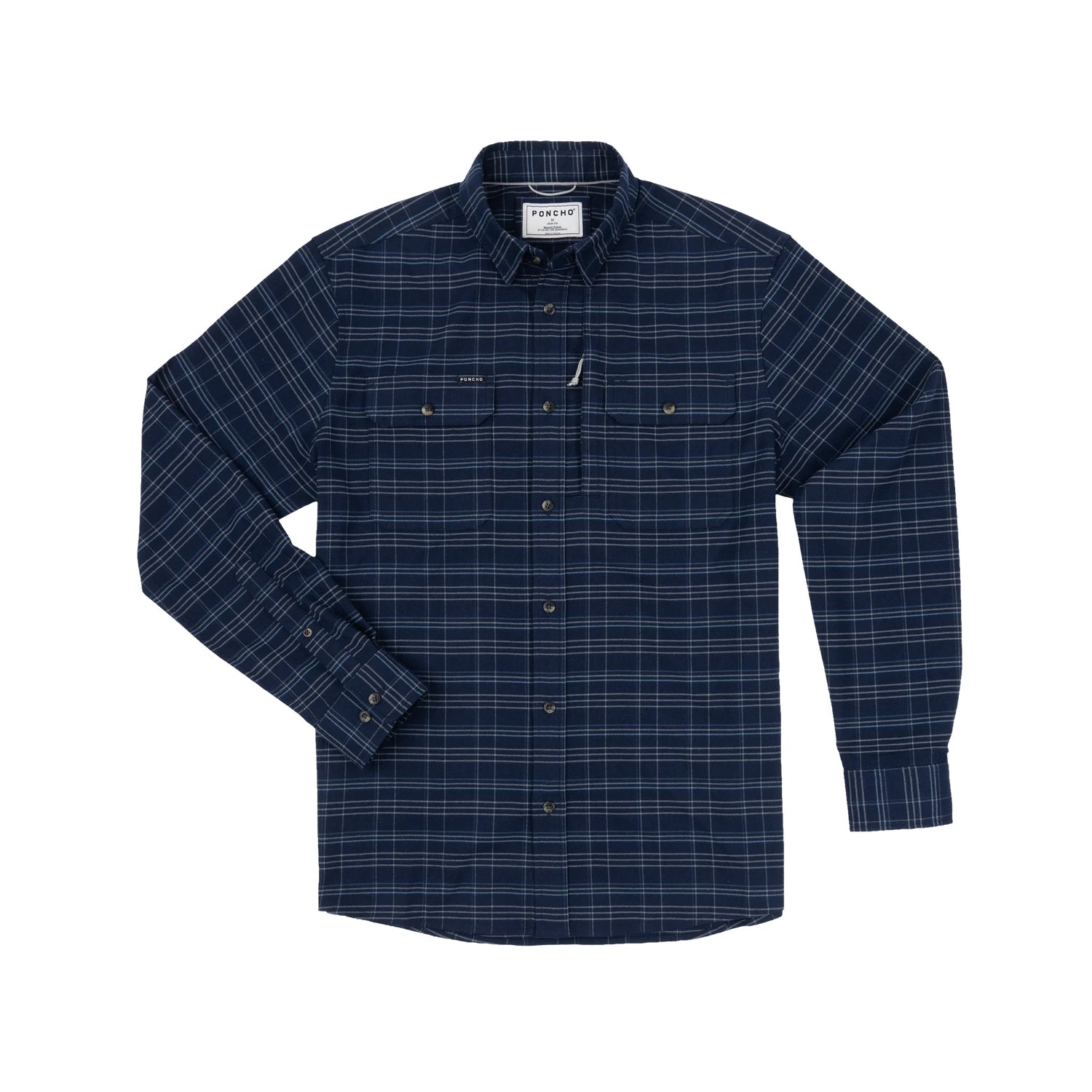 Men’s Original Shirt Long Sleeve Poncho Outdoors