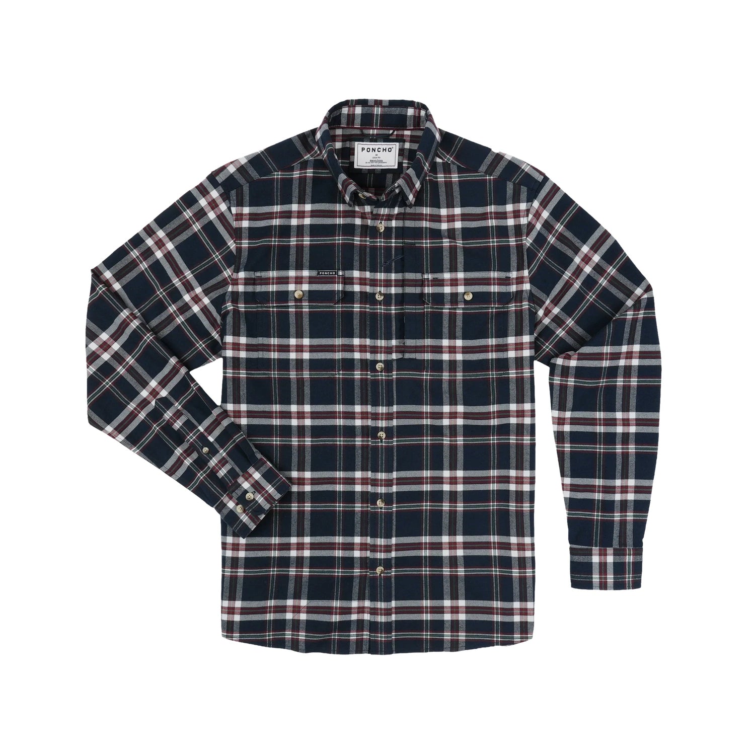 Men’s Original Shirt Long Sleeve Poncho Outdoors