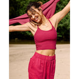 Women’s Spacedye Slim Racerback Cropped Tank Beyond Yoga