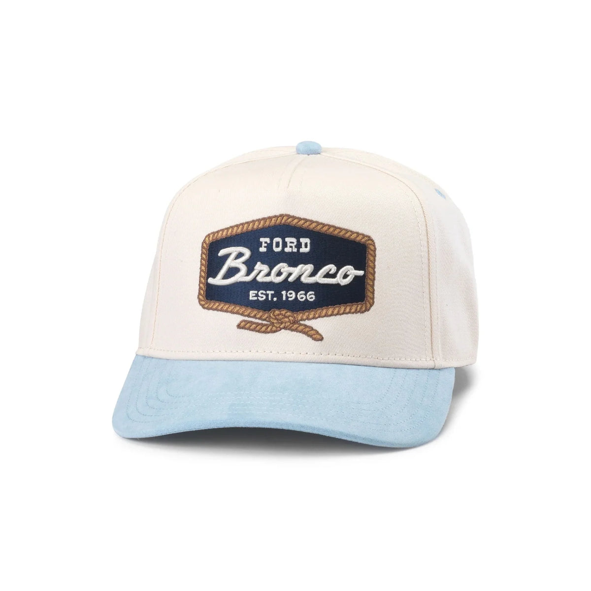 Wrangler Bronco Hat | Ivory / Smoke Blue American Needle