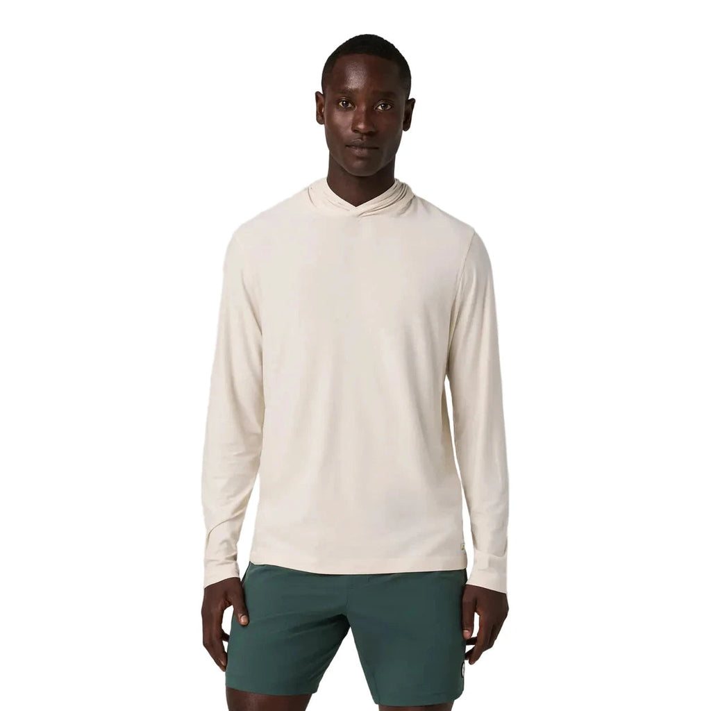 Men’s Strato Tech Hoodie Vuori - HMW MILKWEED HEATHER / S