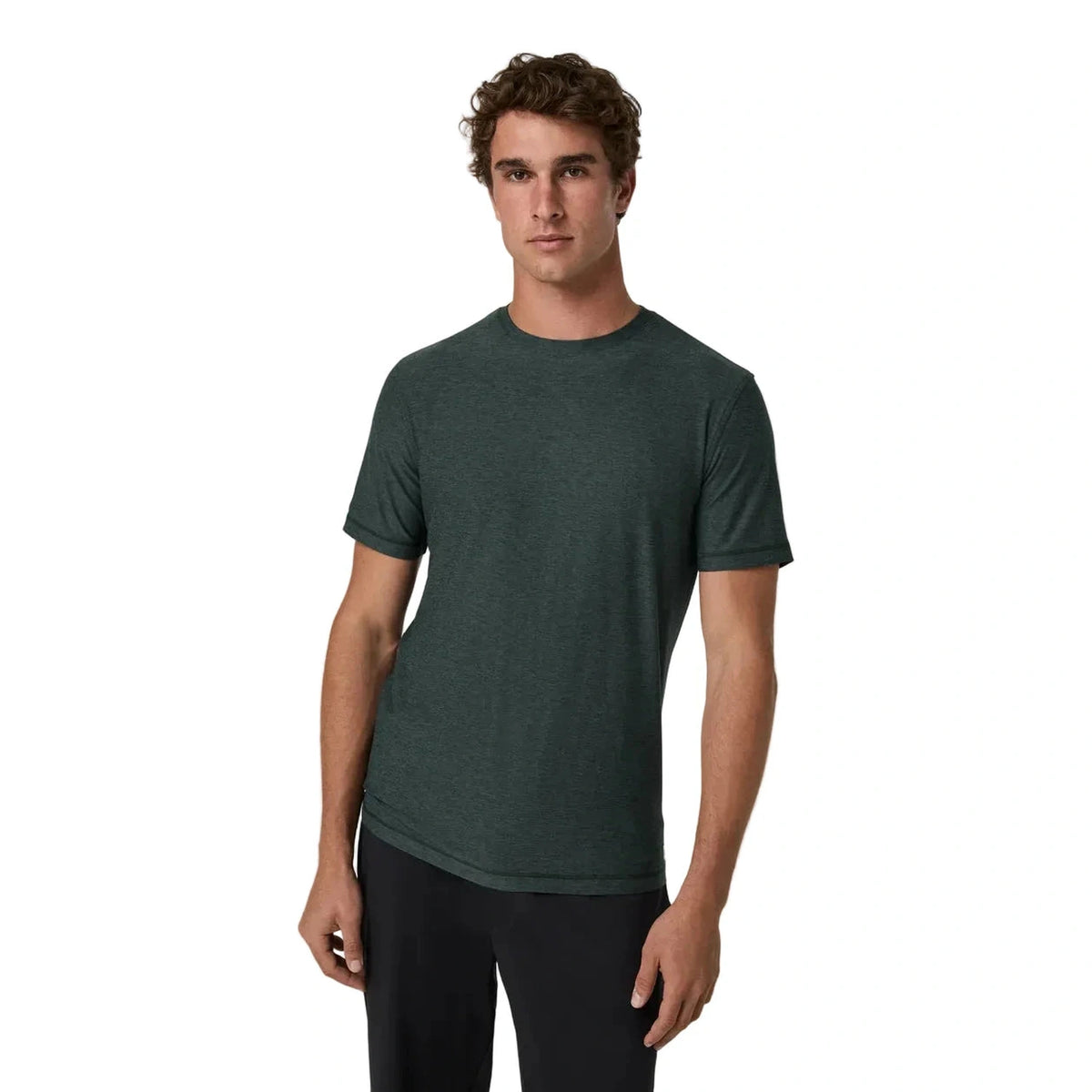 Men’s Strato Tech Tee Vuori - HHK HEMLOCK HEATHER / S