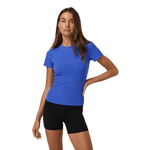 Women’s Pose Fitted Long T-Shirt Vuori - ELB ELECTRIC BLUE