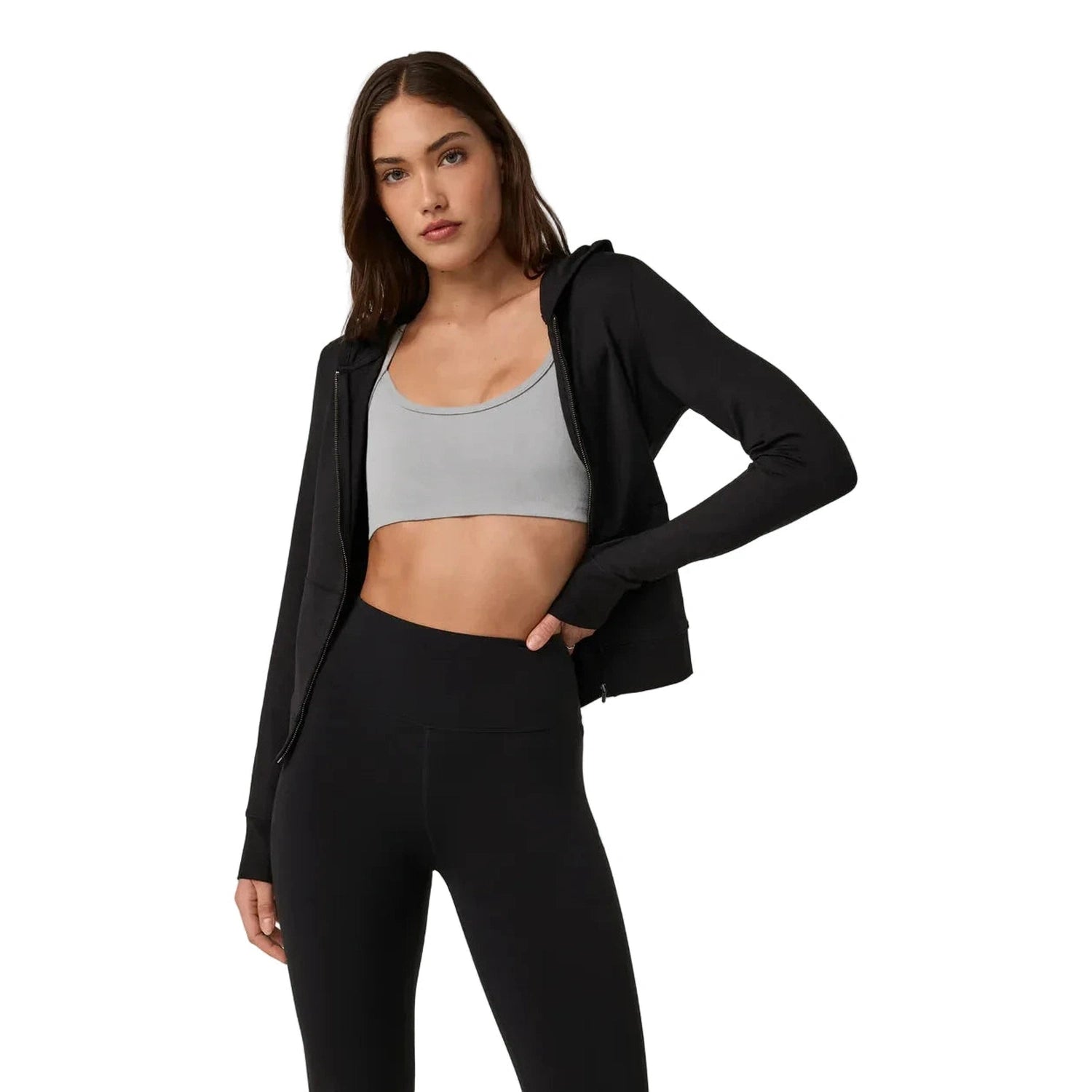 Women’s Halo Mini Full Zip Hoodie Vuori