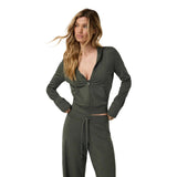 Women's Halo Mini Full Zip Hoodie