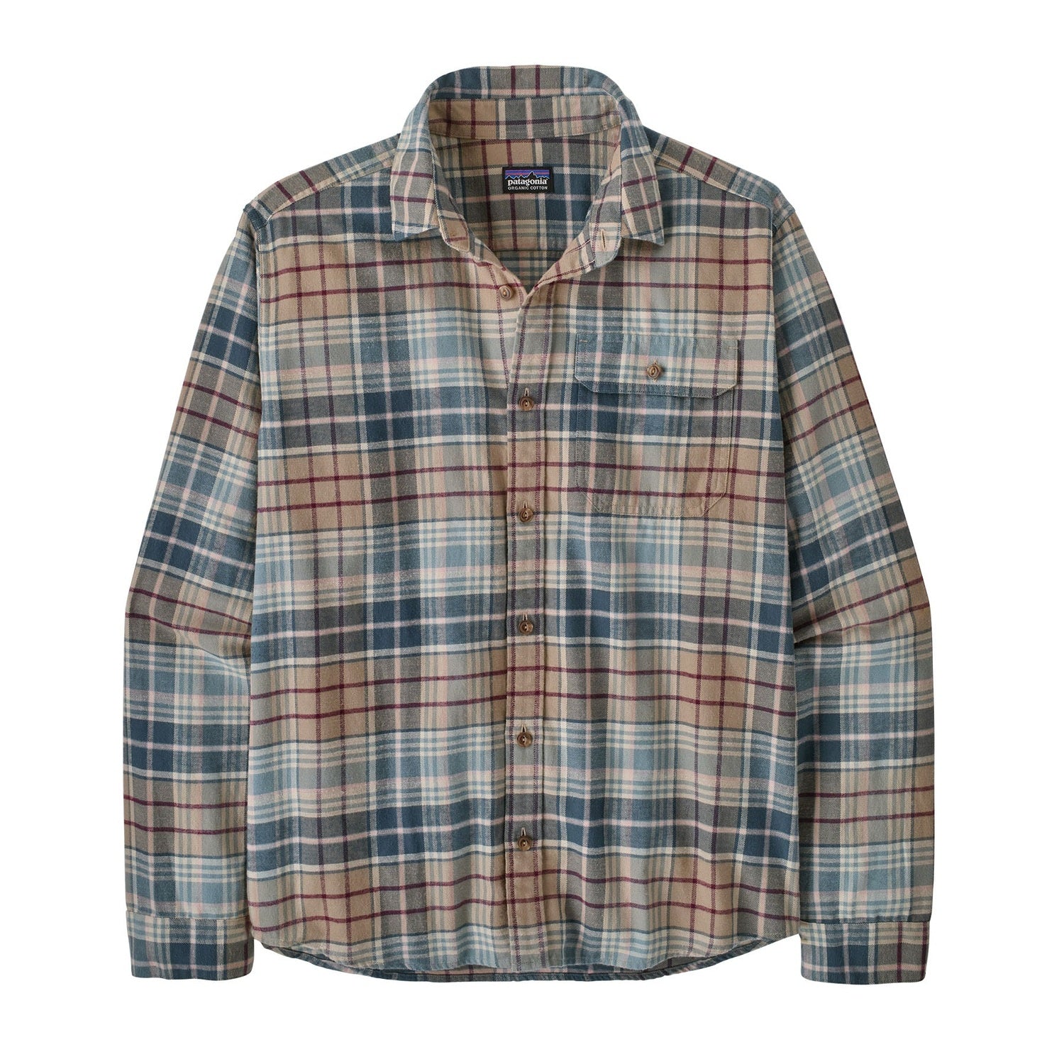 Men’s Long Sleeve Lightweight Fjord Flannel Shirt Patagonia