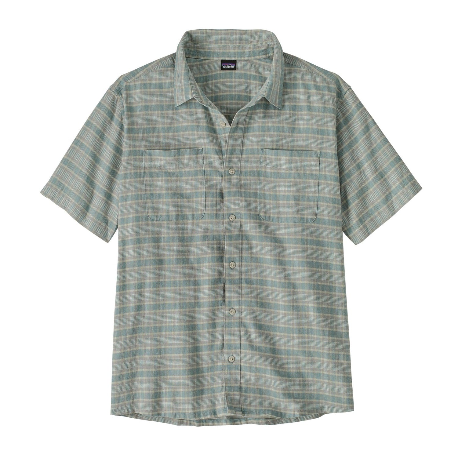 Men’s Back Step Shirt Patagonia - SLSG STROLL| BLUE SAGE / S