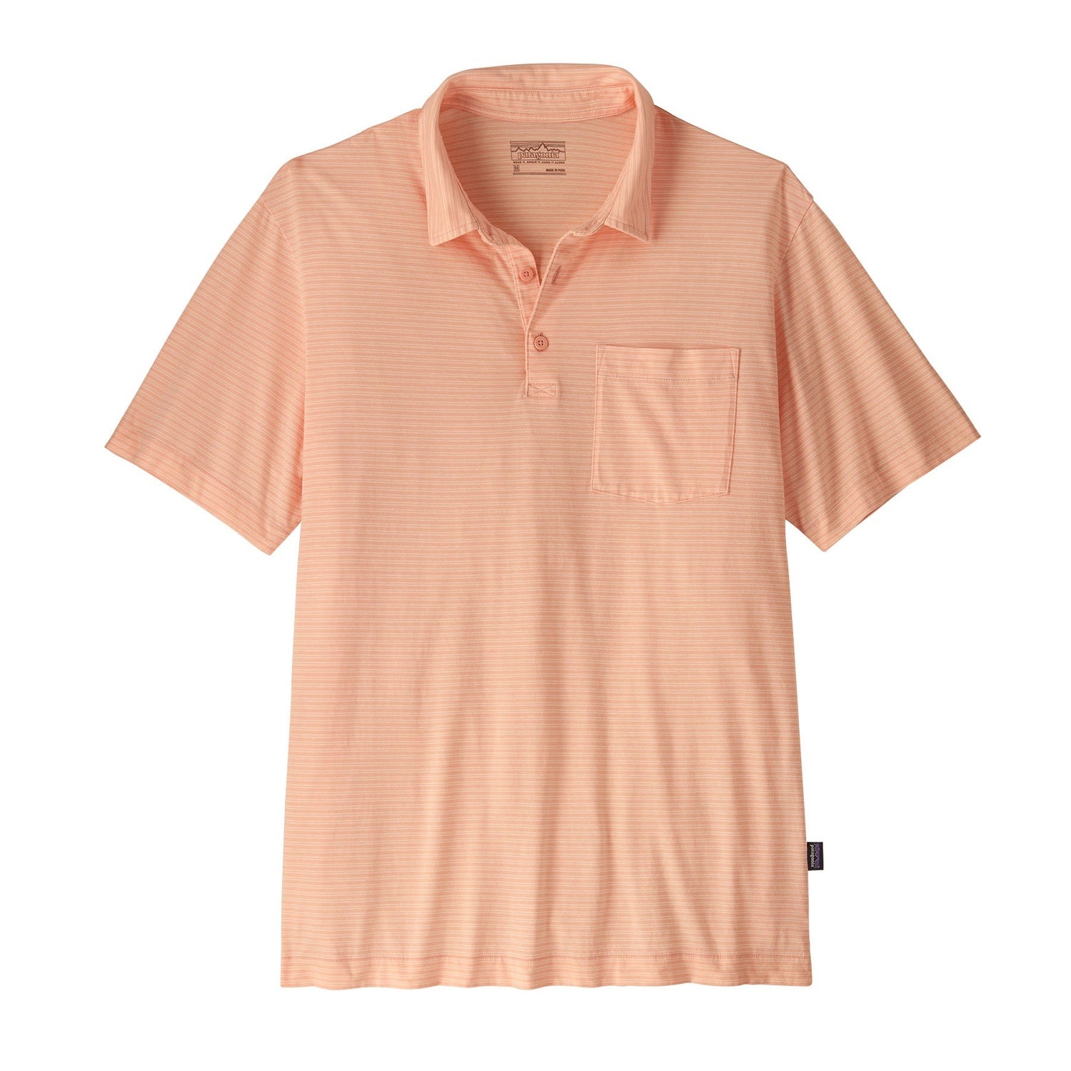 Men’s Daily Polo Patagonia - TRPK TWIN ROPE| SUNLIT PINK / S