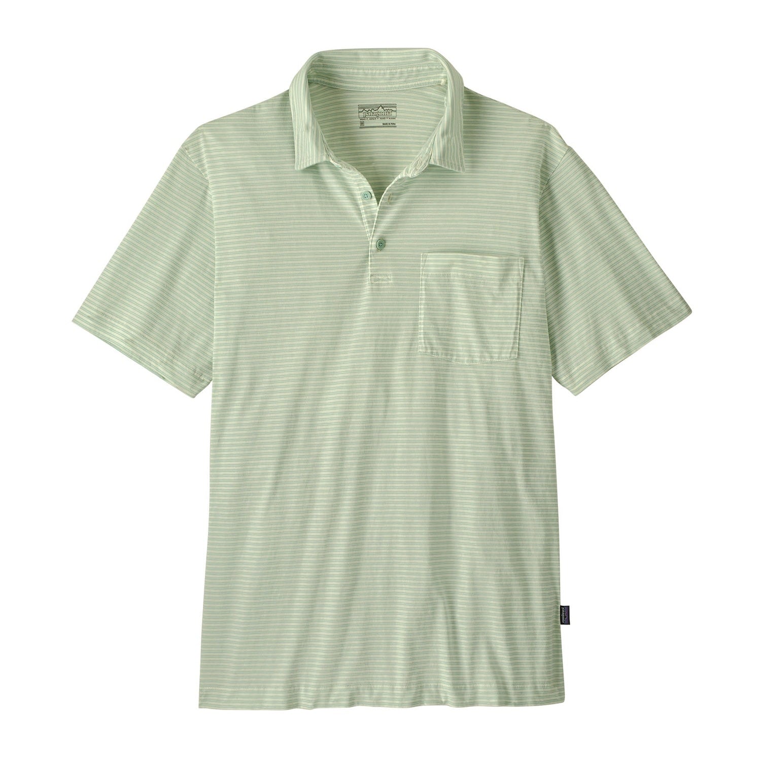 Men’s Daily Polo Patagonia - TTNI TWIN ROPE| THIN ICE / S