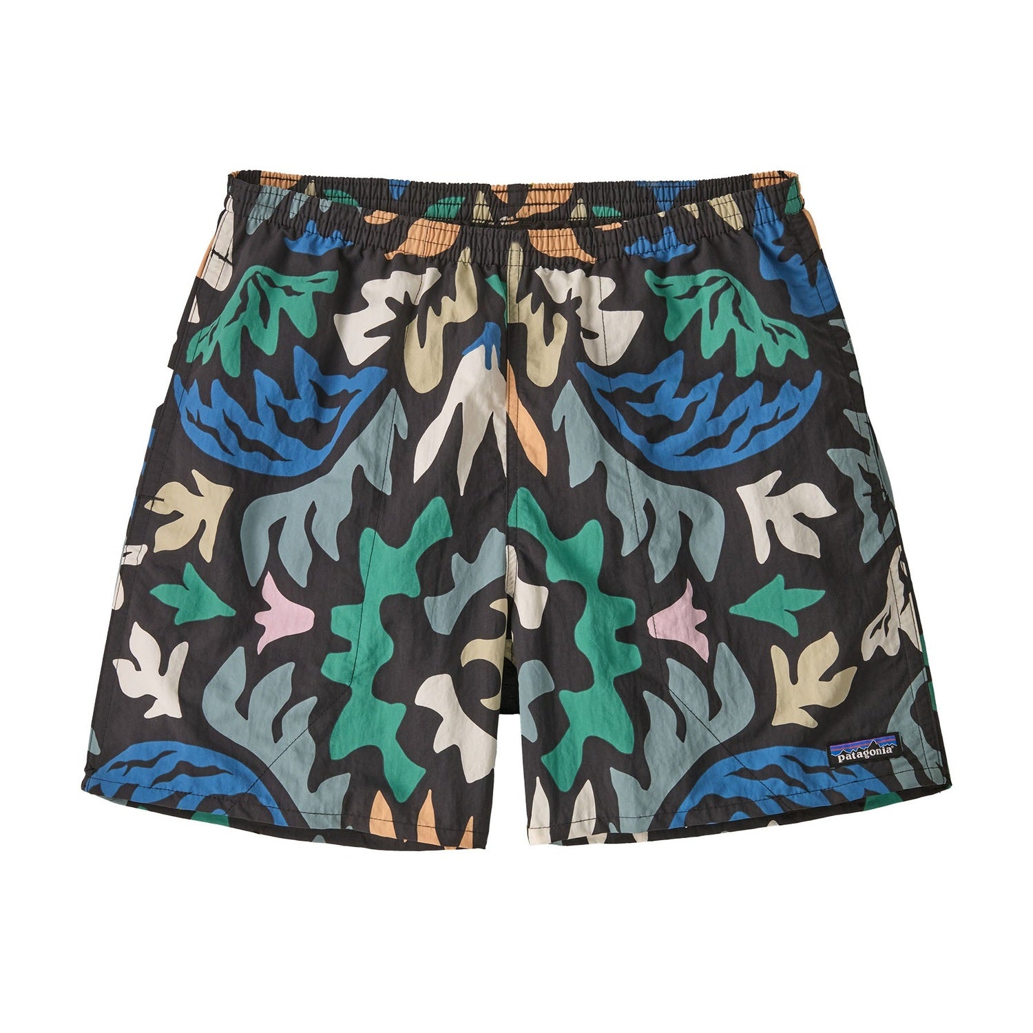Men’s Baggies Shorts - 5in Patagonia - KALB KALEIDO| BLACK