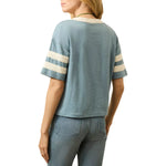 Women’s Sunwashed Slub Varsity Tee Faherty
