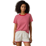 Women’s Sunwashed Essential Tee Faherty - FHZ FUCHSIA
