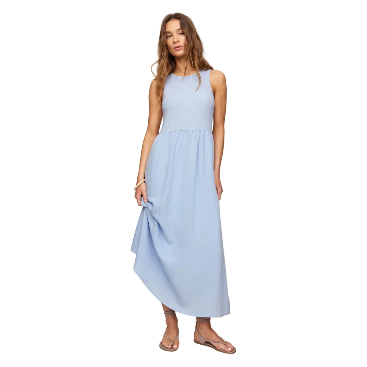 Women’s Charlotte Midi Dress Z Supply - BLUE LIGHT / XS