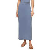 Women’s Gail Jersey Denim Midi Skirt Z Supply - SRI