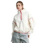 Women's Sherpa Half Zip Pullover