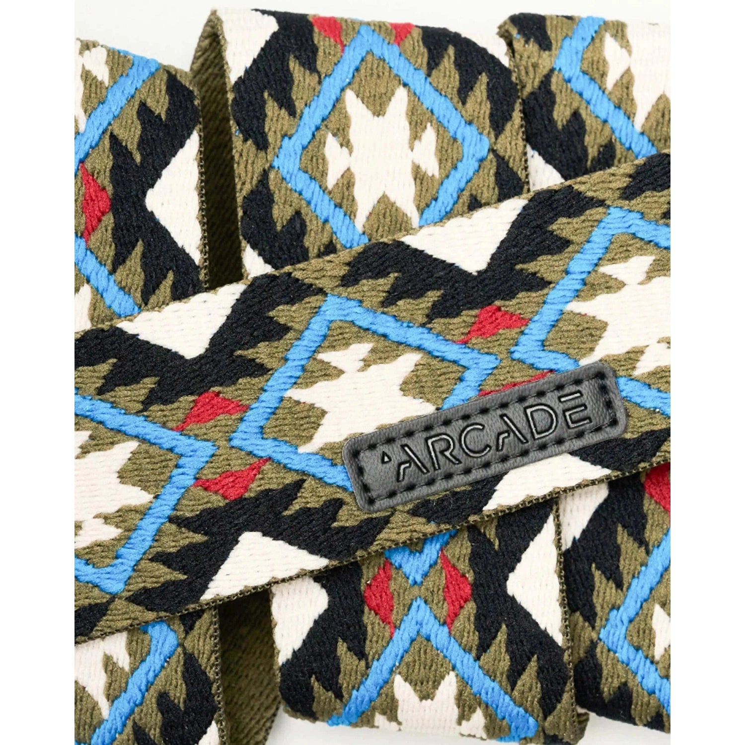 Twilight Arcade Belts - OAT/TURQUOISE