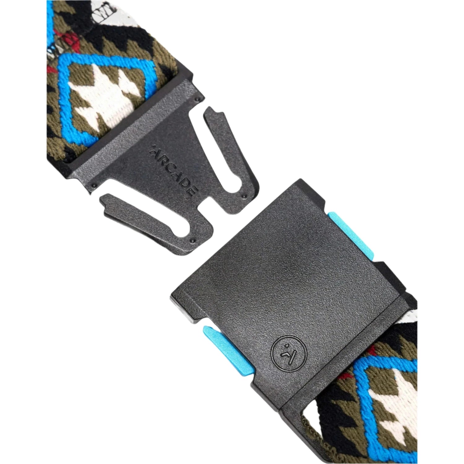 Twilight Arcade Belts - OAT/TURQUOISE