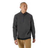 Men’s Covert 1/2 Zip Neck Arc’teryx - BLACK HEATHER II / S