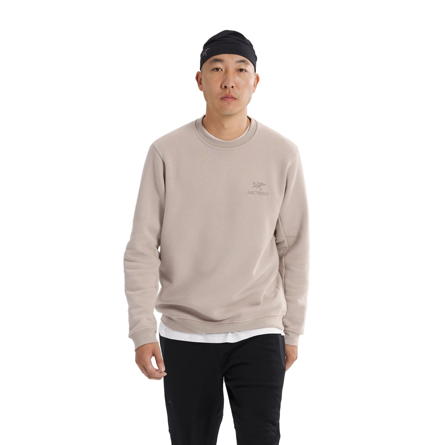 Men’s Emblem Fleece Crew Neck Pullover Arc’teryx - RUNE / S
