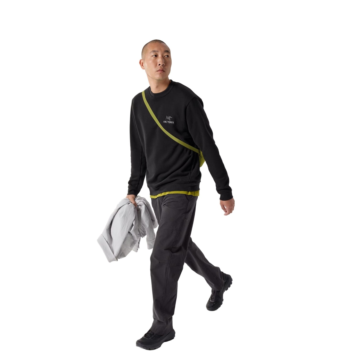 Men’s Emblem Fleece Crew Neck Pullover Arc’teryx