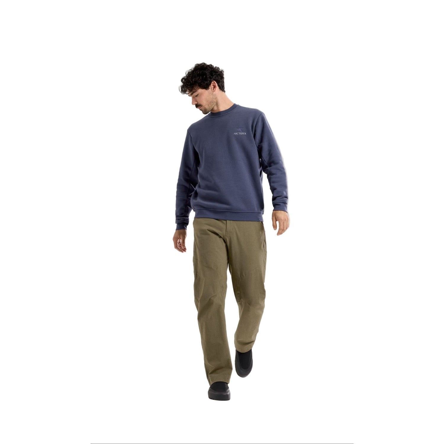 Men’s Emblem Fleece Crew Neck Pullover Arc’teryx
