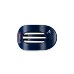 Flat Round Clip Teleties - ATLANTA BRAVES / LARGE