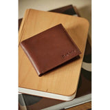 Barbour Colwell Leather Billfold Wallet - BR52