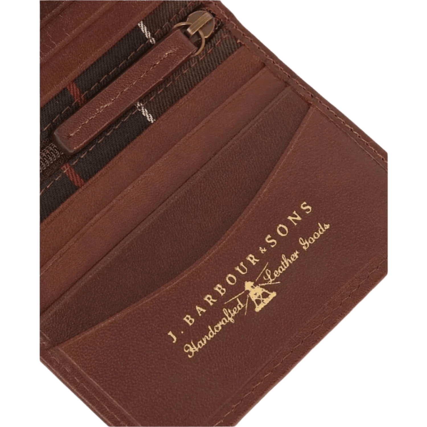 Barbour Colwell Small Billfold Wallet - BR52 BROWN|CLASSIC