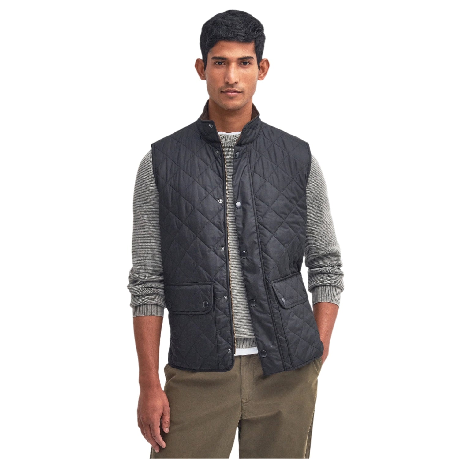 Barbour Lowerdale Quilted Gilet - NAVY / UK S|US S