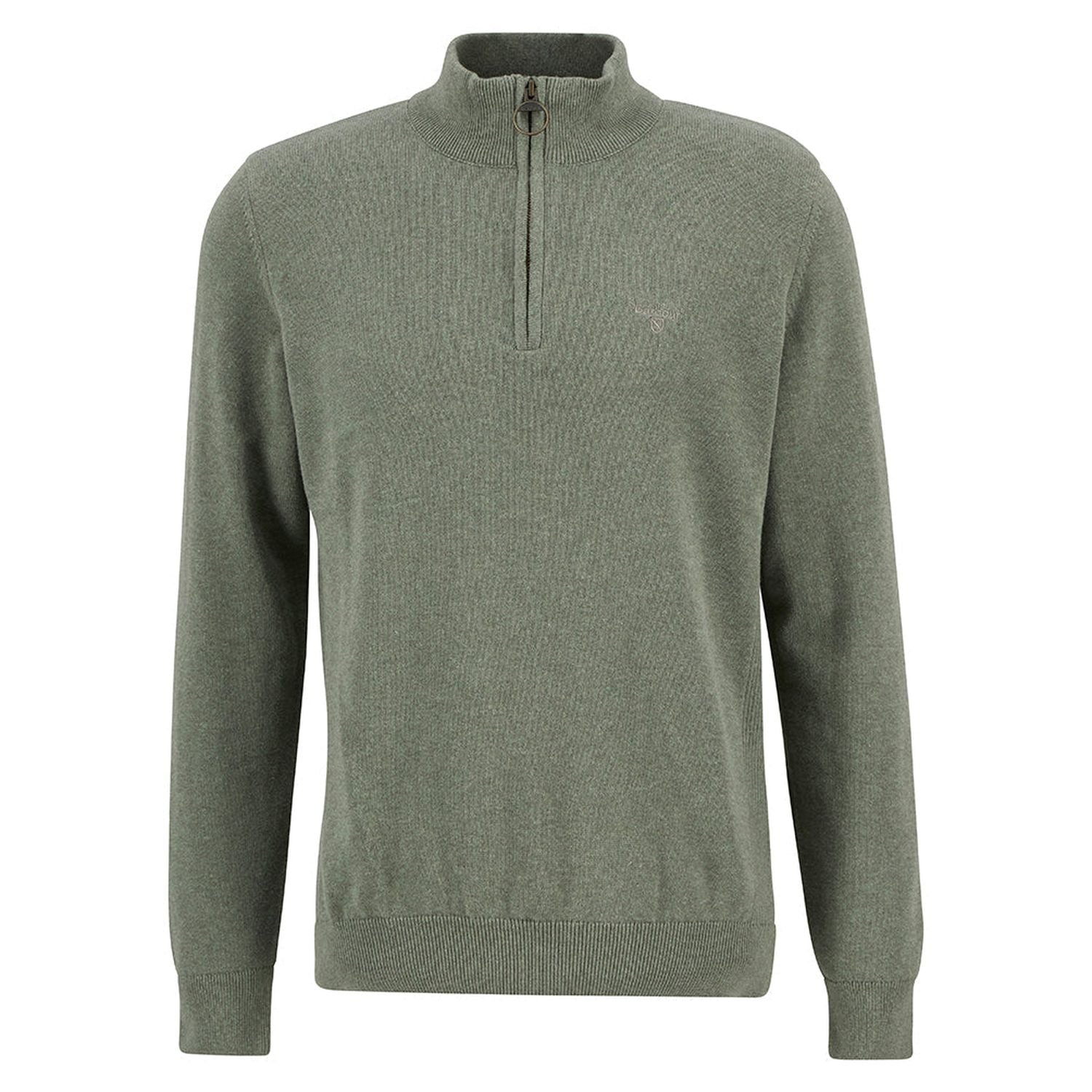 Men’s Cotton Half Zip Knitted Jumper Barbour