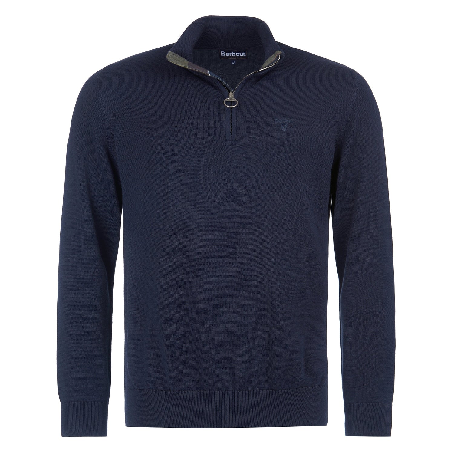 Men’s Cotton Half Zip Knitted Jumper Barbour