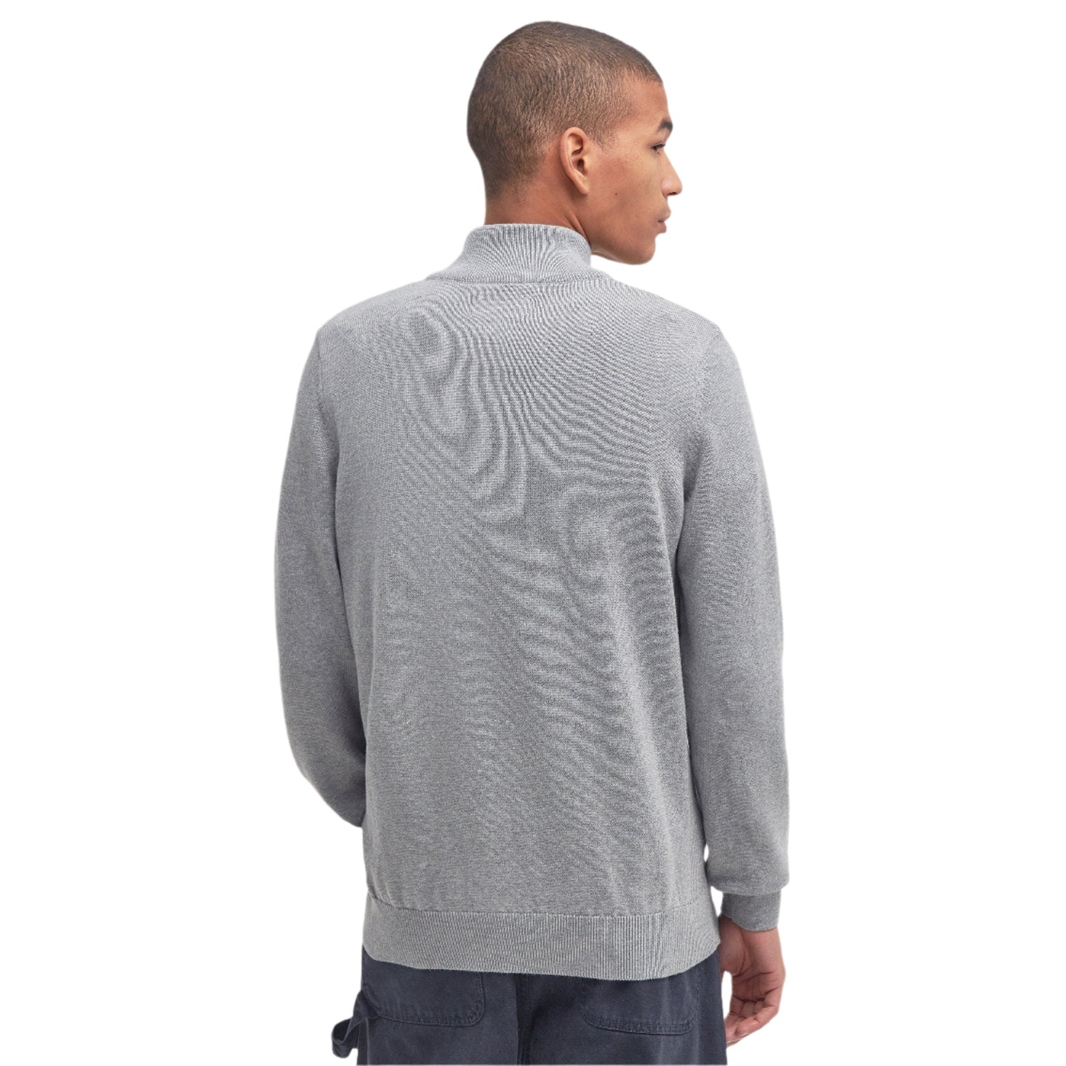 Men’s Cotton Half Zip Knitted Jumper Barbour