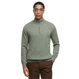 Men’s Cotton Half Zip Knitted Jumper Barbour - THYME / UK