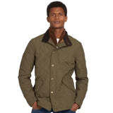 Men’s Shoveler Quilted Jacket Barbour - ARMY GREEN / UK