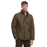 Men’s Shoveler Quilted Jacket Barbour - DARK OLIVE / UK