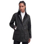 Women’s Classic Beadnell Wax Jacket Barbour - OLIVE / UK