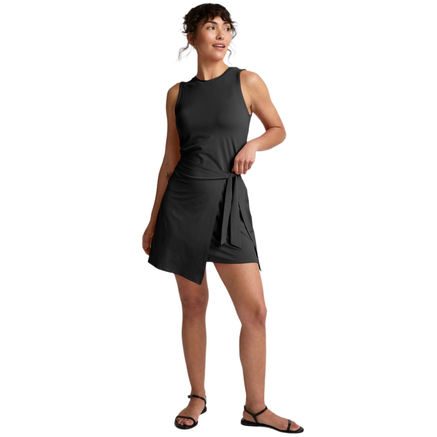 Women’s Meet Up Mini Dress Beyond Yoga - BLACK / XS