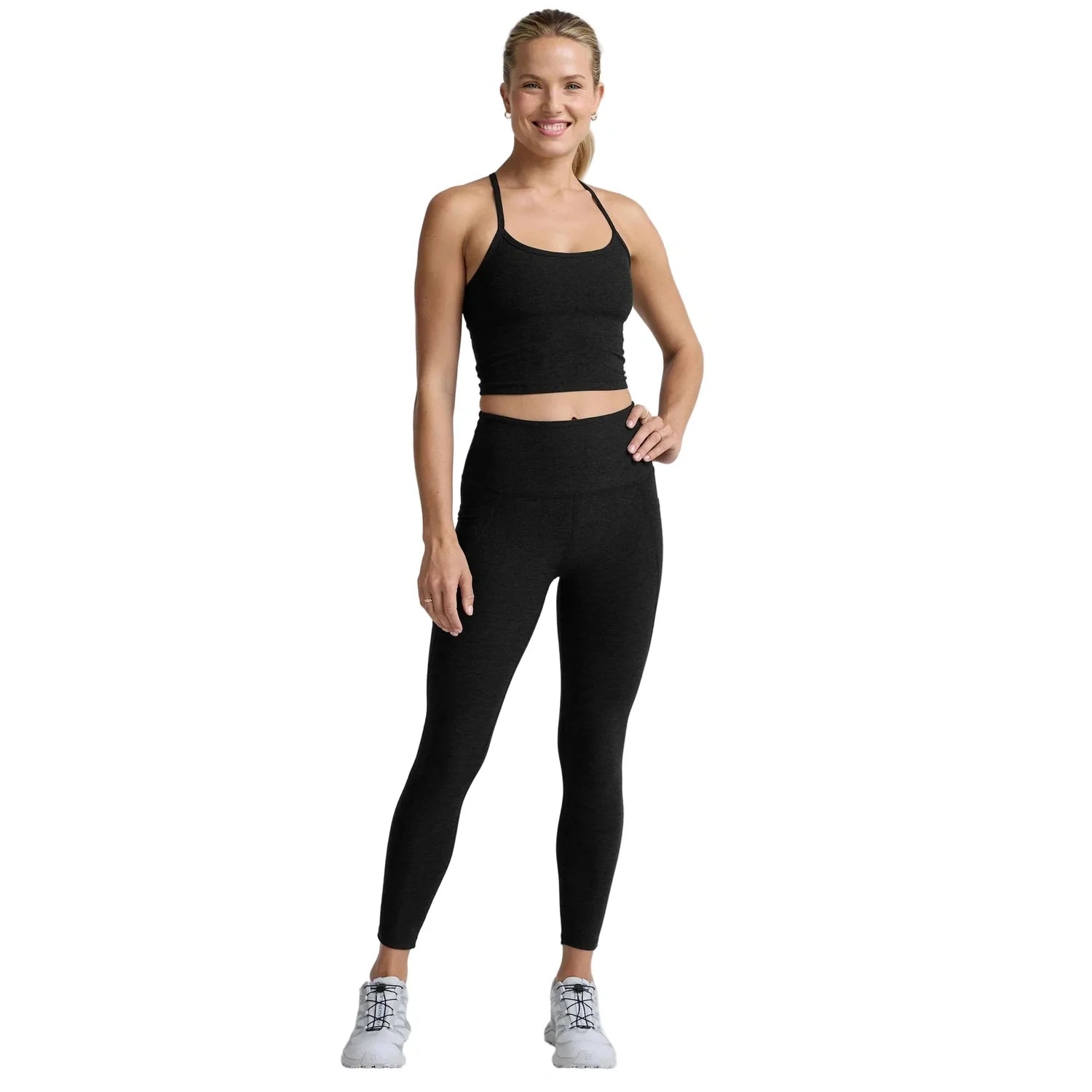 Women’s Spacedye Slim Racerback Cropped Tank Beyond Yoga