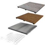 Acacia Wood Insert for Modular Nest Expansion Frame Big
