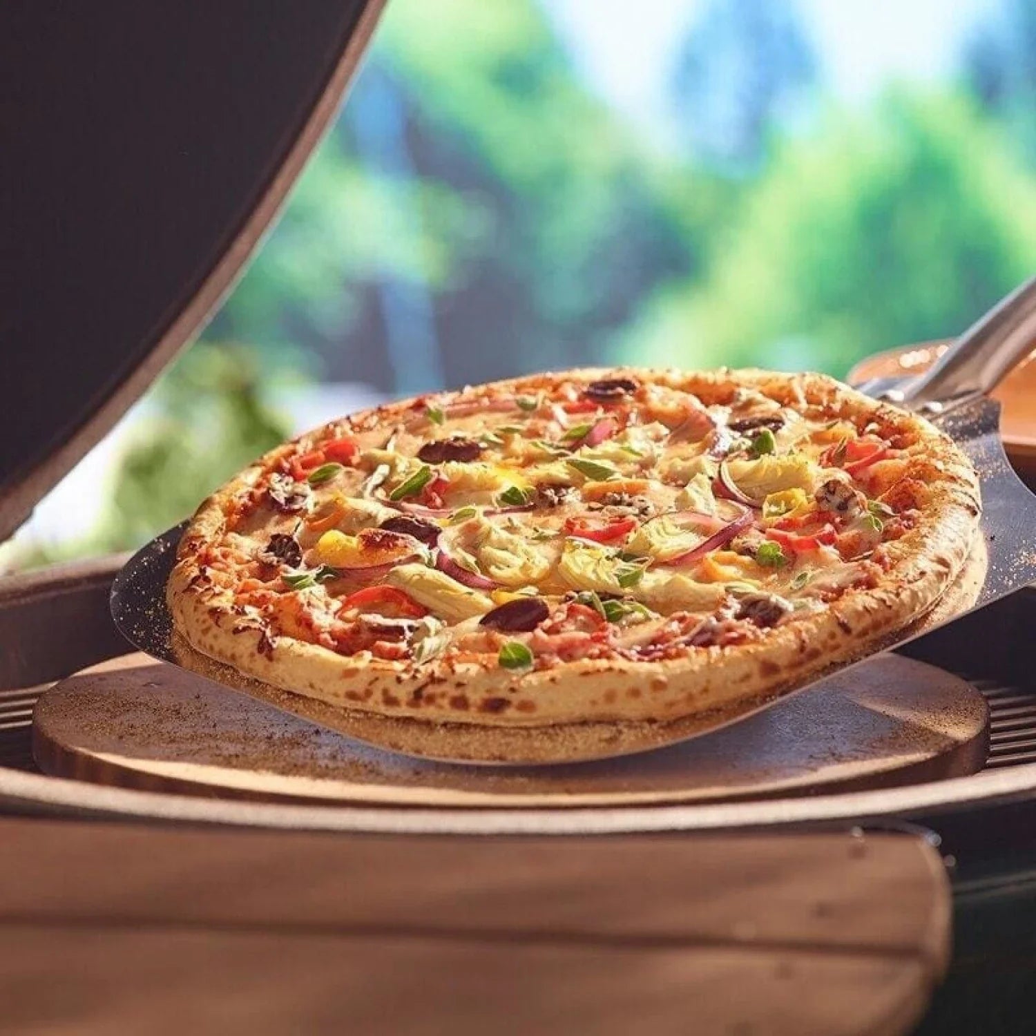 Flat Pizza & Baking Stone - XL Big Green Egg