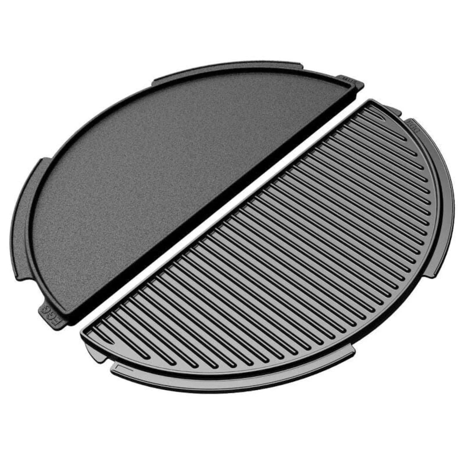 Half Moon Cast Iron Plancha Griddle - XL / 2XL Big Green Egg