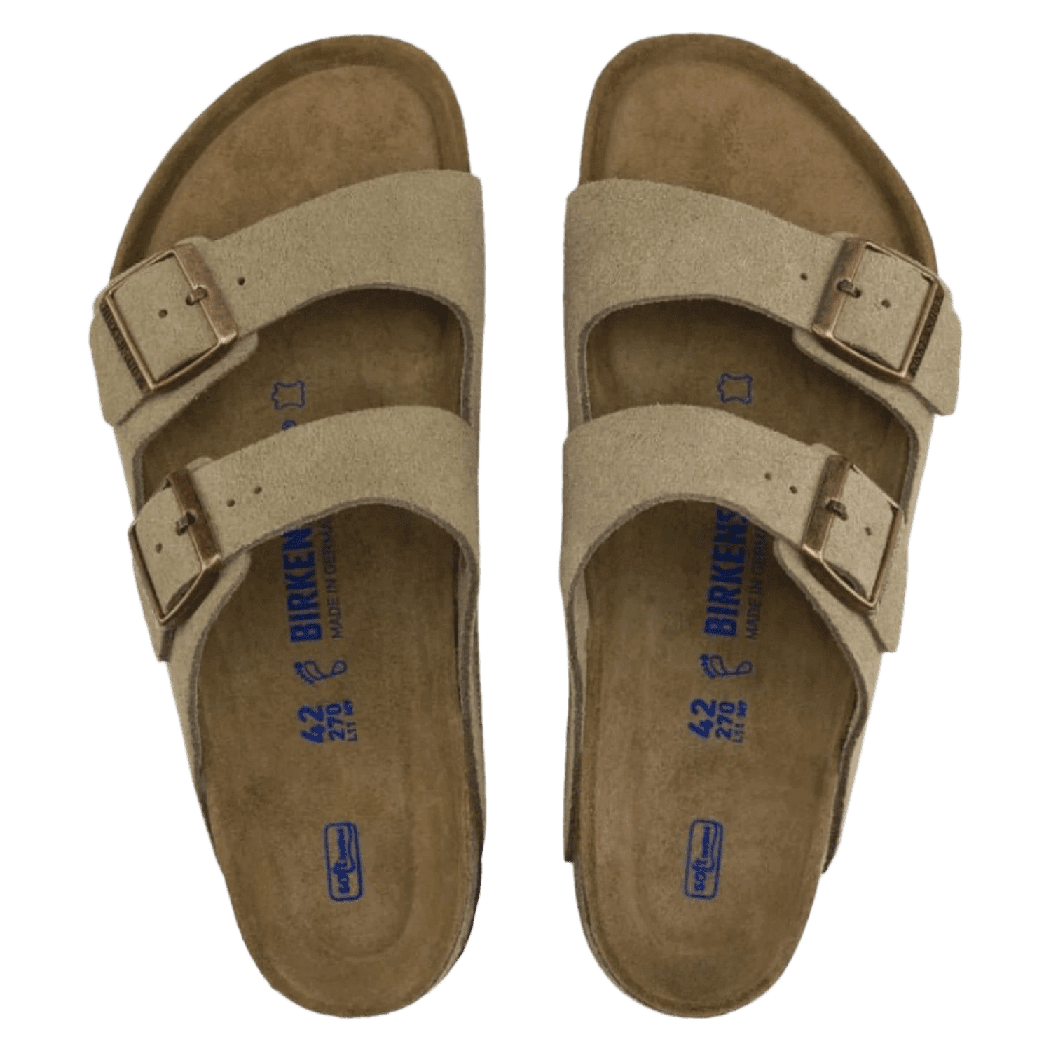 Arizona Soft Footbed Suede Leather Birkenstock